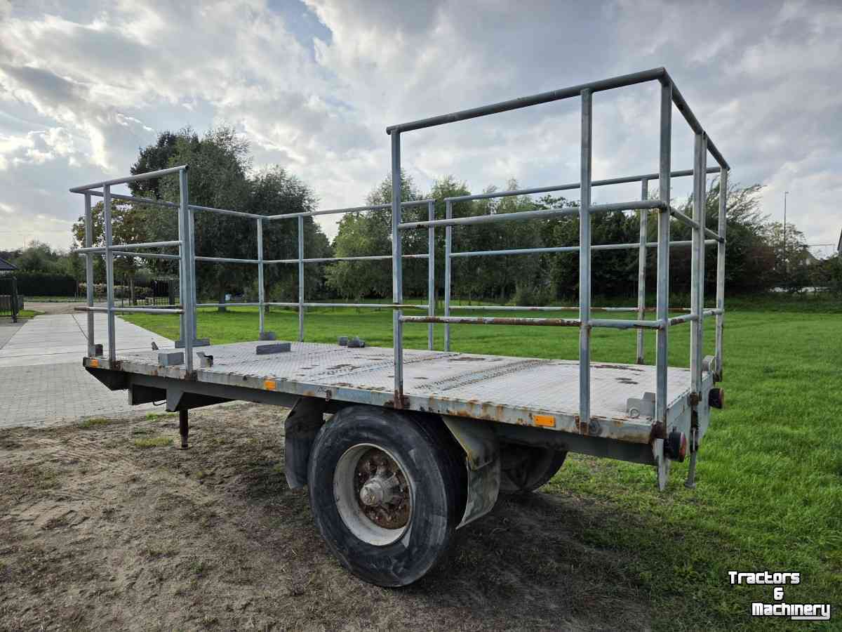 Remorque Kersten 8 tons landbouwwagen bakkenwagen