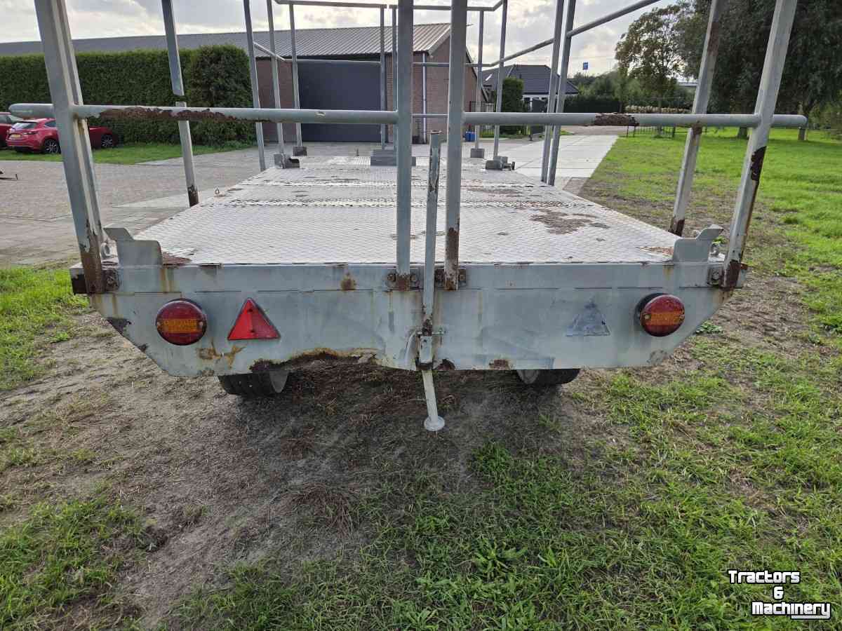 Remorque Kersten 8 tons landbouwwagen bakkenwagen