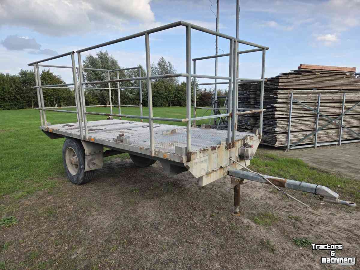Remorque Kersten 8 tons landbouwwagen bakkenwagen