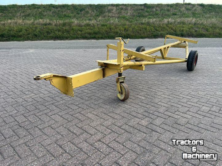 Plate-forme de coupe & pickup Dekker Maaibordwagen compleet