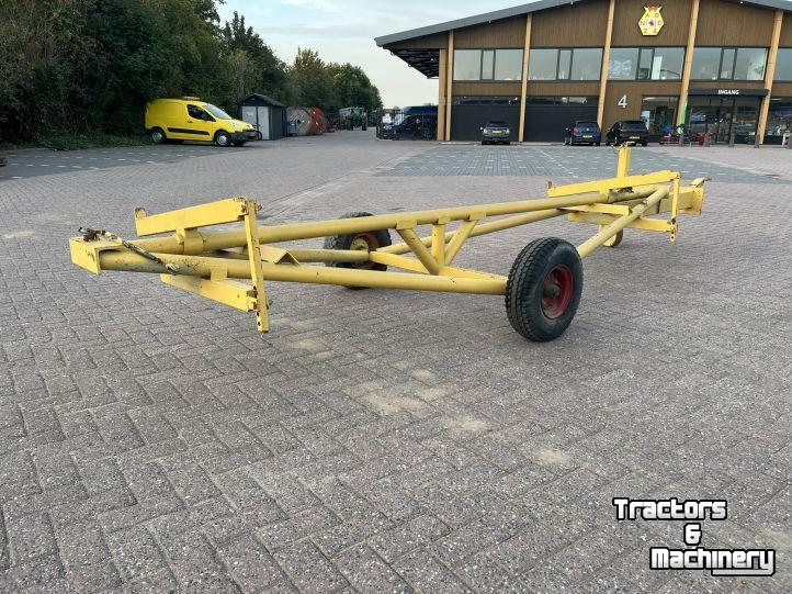 Plate-forme de coupe & pickup Dekker Maaibordwagen compleet