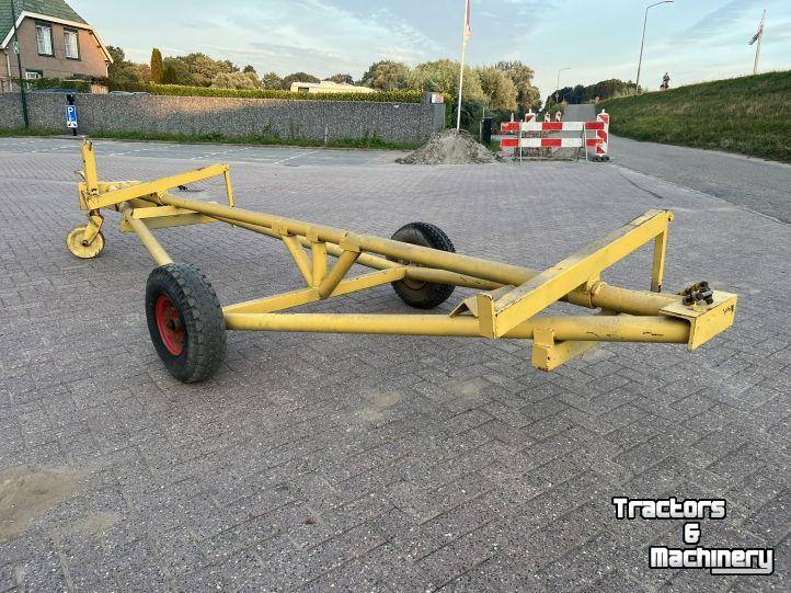Plate-forme de coupe & pickup Dekker Maaibordwagen compleet