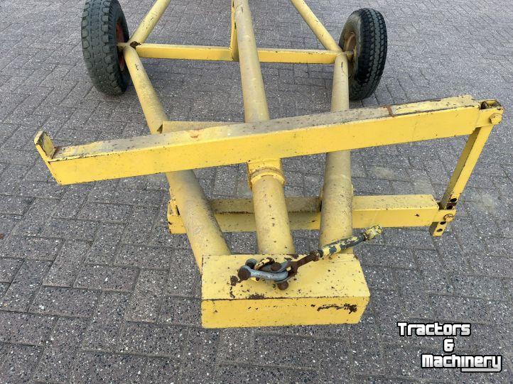 Plate-forme de coupe & pickup Dekker Maaibordwagen compleet