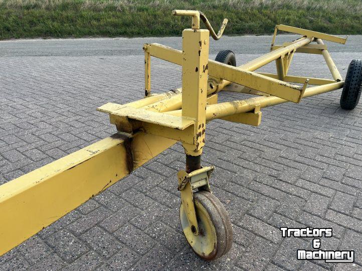 Plate-forme de coupe & pickup Dekker Maaibordwagen compleet