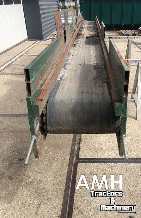 Convoyeur  Vlakke band 6100X380 TRANSPORTBAND VLAKKE BAND FLAT BELT CONVEYOR BELT FLACHBAND FÖRDERBAND