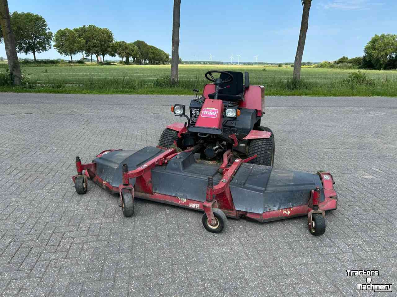 Tracteur Tondeuse Autoporté Toro 455 D 3 deleige cirkelmaaier
