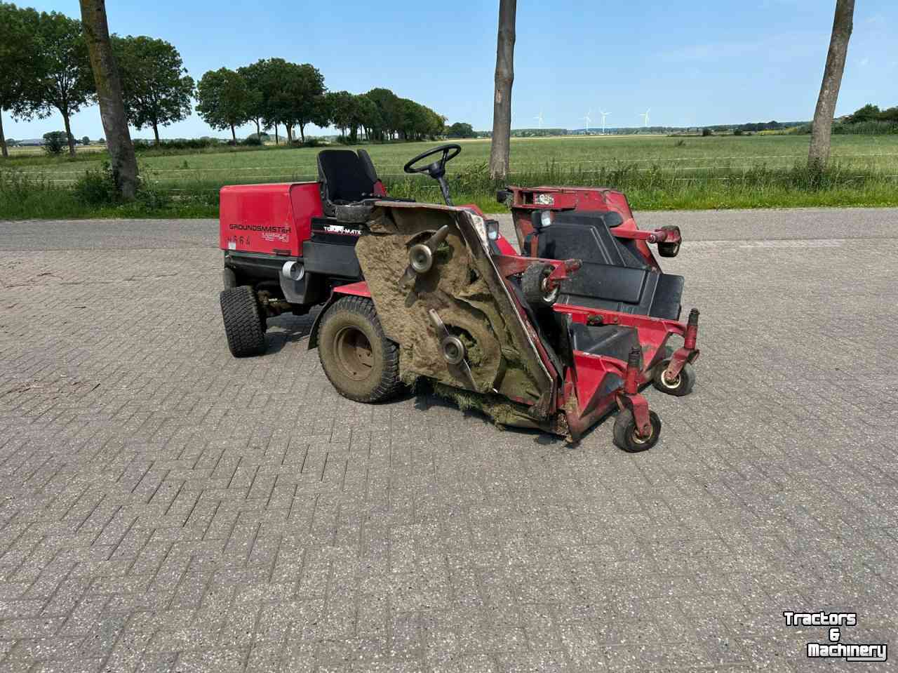 Tracteur Tondeuse Autoporté Toro 455 D 3 deleige cirkelmaaier