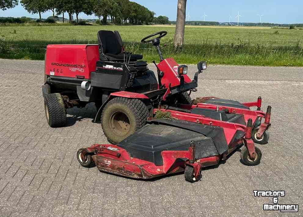 Tracteur Tondeuse Autoporté Toro 455 D 3 deleige cirkelmaaier