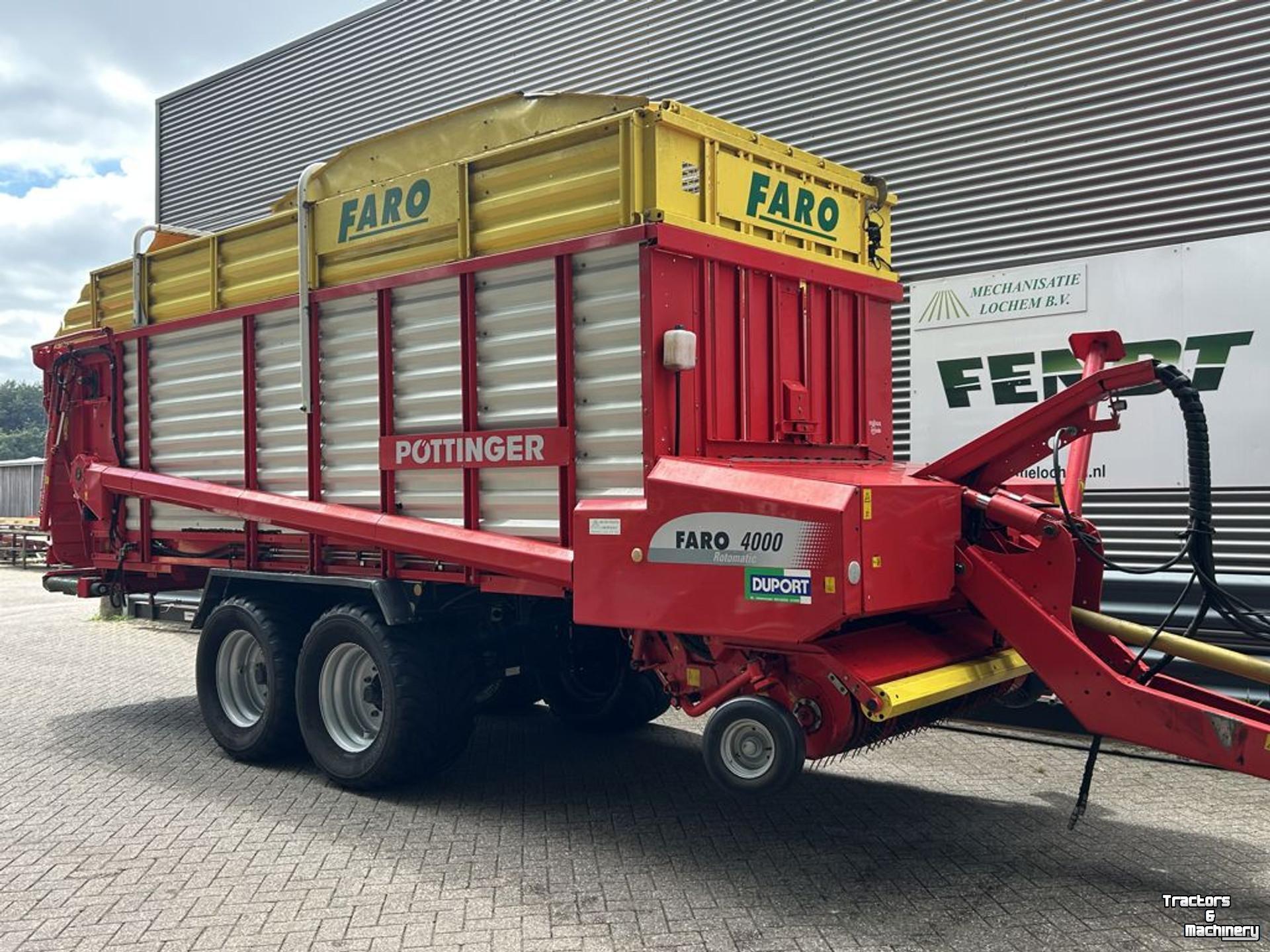 Autochargeuse Pottinger FARO 4000 D