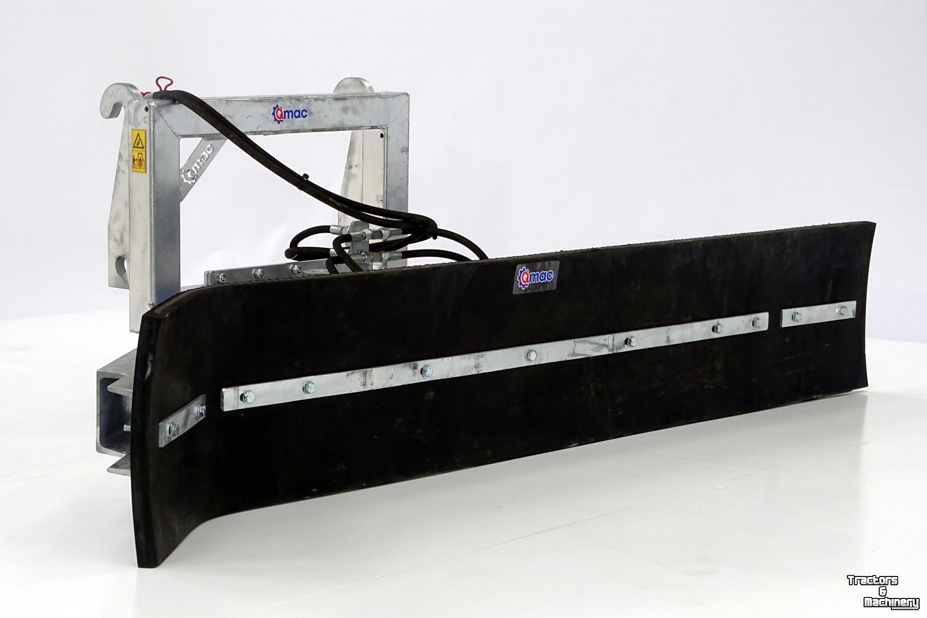 Rabot caoutchouc Qmac Modulo Rubberschuif Weidemann aanbouw