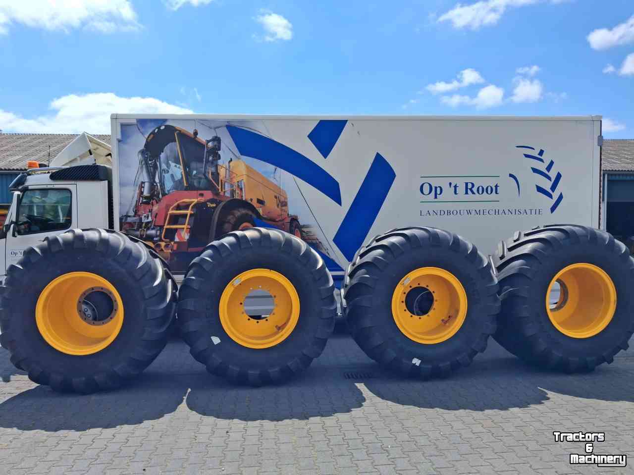 Roues, Pneus, Jantes, Barillets Jumelage Michelin Mega X Bib 1050/50R32