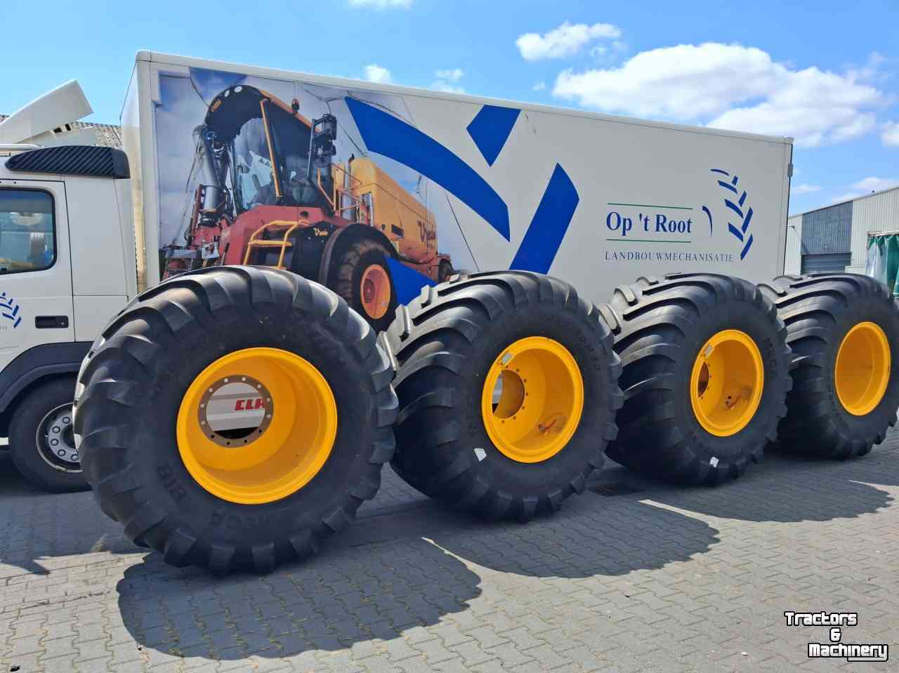 Roues, Pneus, Jantes, Barillets Jumelage Michelin Mega X Bib 1050/50R32
