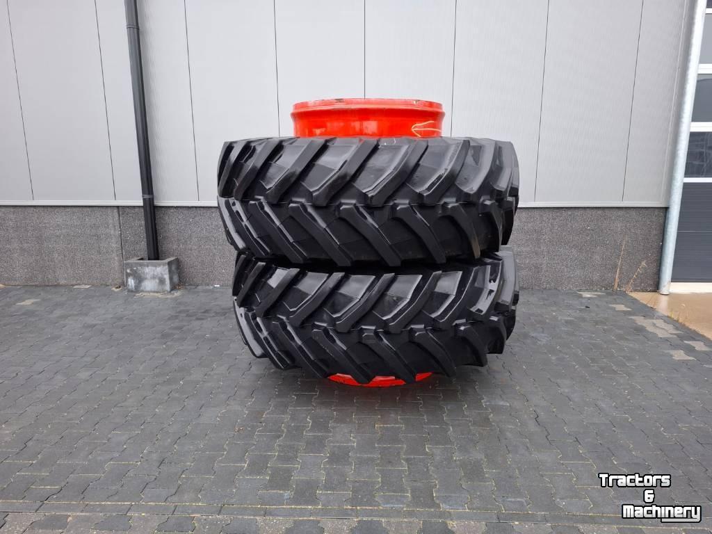 Roues, Pneus, Jantes, Barillets Jumelage Trelleborg TM900 Highpower 710/75R42