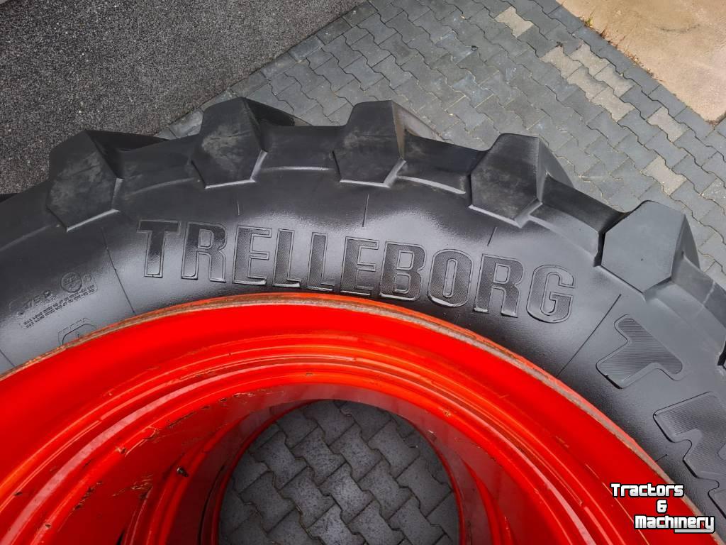 Roues, Pneus, Jantes, Barillets Jumelage Trelleborg TM900 Highpower 710/75R42