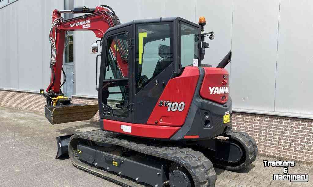Mini pelleteuse Yanmar SV100-7 Midi-graver