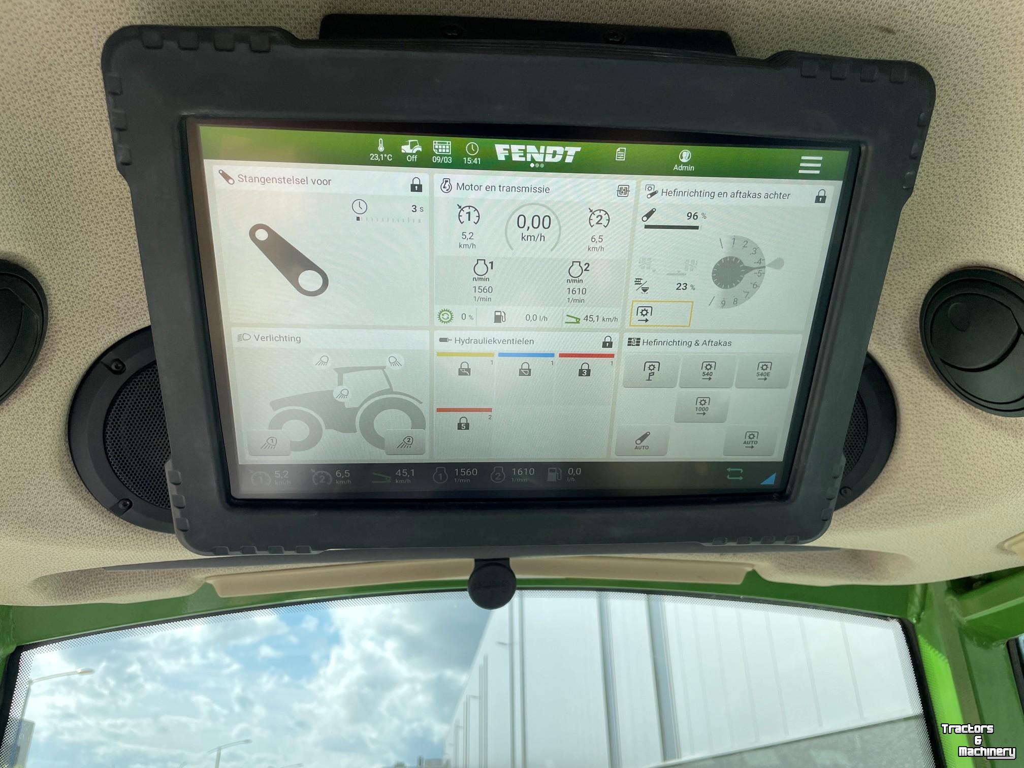 Tracteur Fendt 209V Profi Setting 2