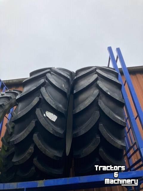 Roues, Pneus, Jantes, Barillets Jumelage Vredestein Traxion 650/65R38 en 540/65R28