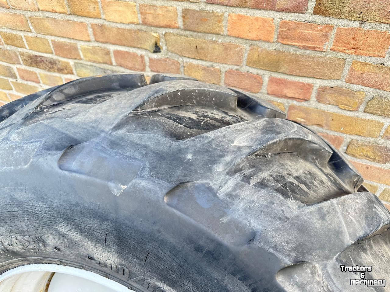 Roues, Pneus, Jantes, Barillets Jumelage Trelleborg 500/60R22.5