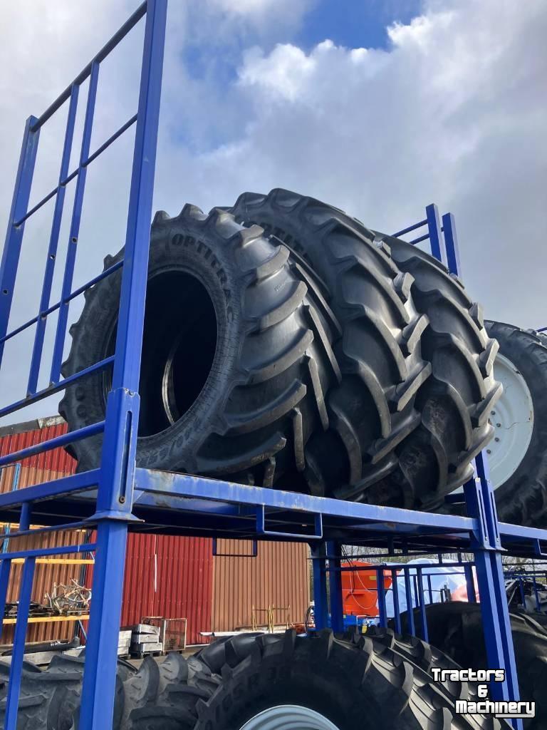 Roues, Pneus, Jantes, Barillets Jumelage Good Year Optitrac 540/65r30 en 650/65r42