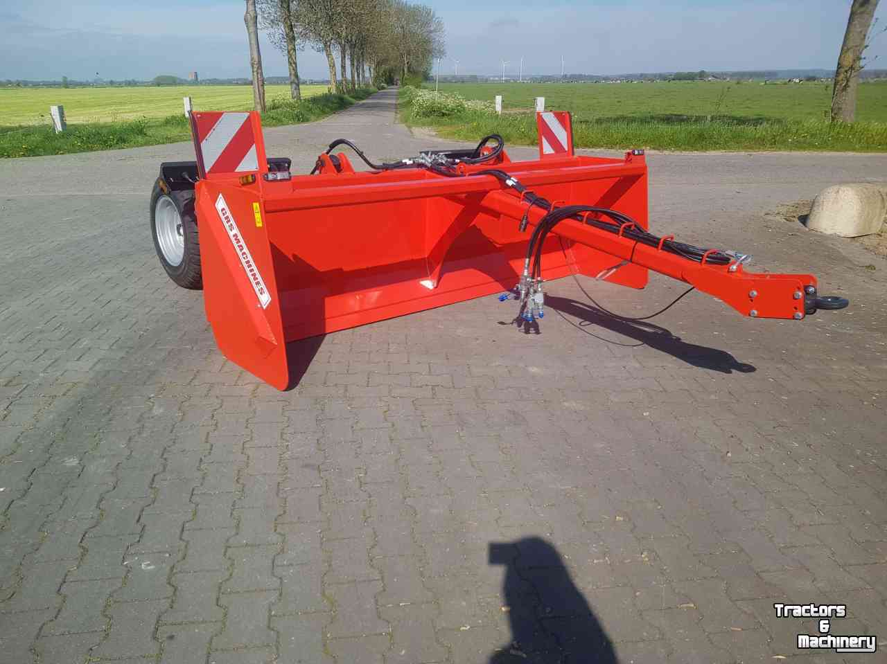 Décapeuse GRS Kilverbak 3 mtr hydraulisch     kilverbord