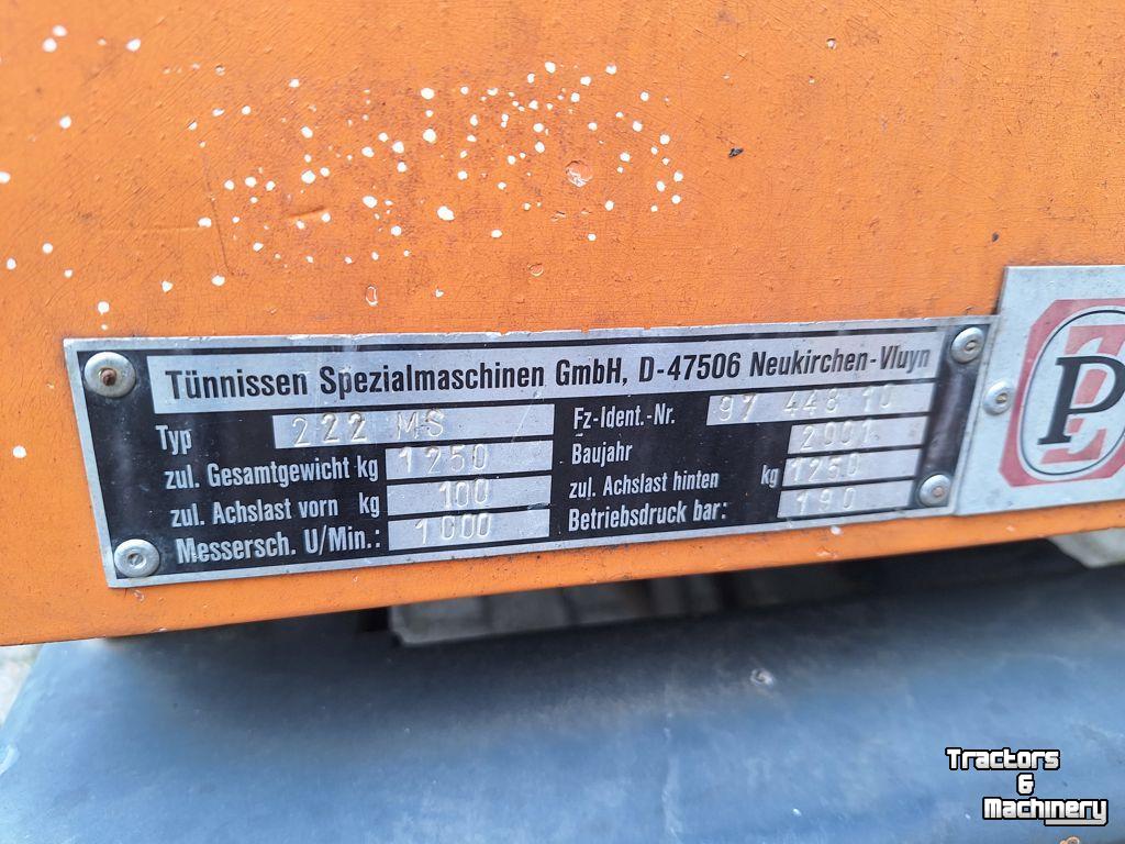 Déchiqueteuse de bois Tunnissen 222 MS