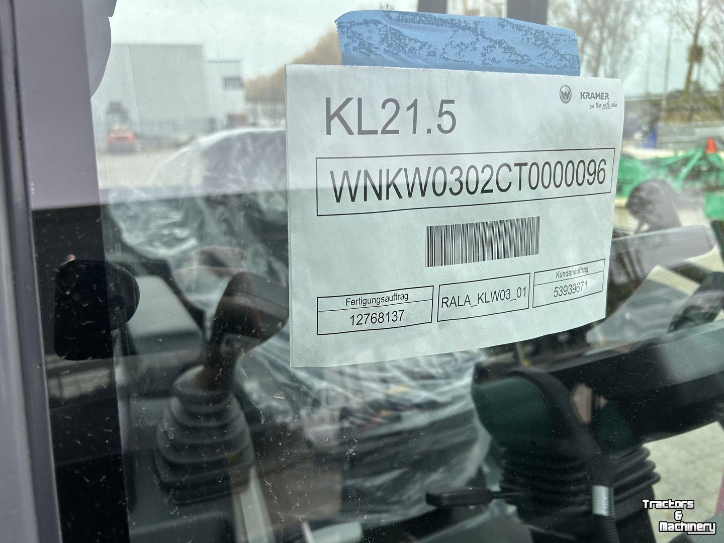 Chargeur Télescopique Kramer KL21.5L