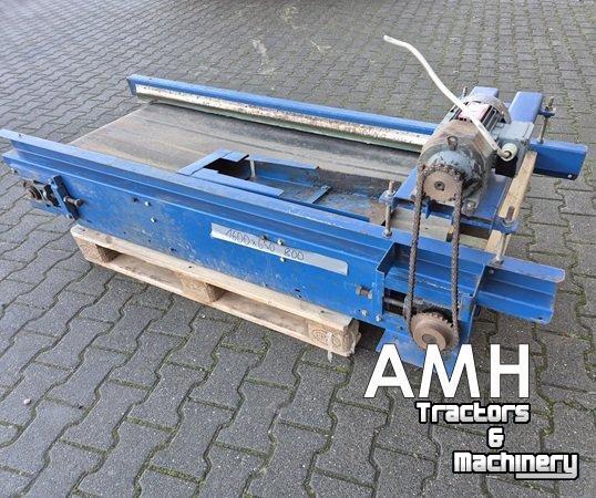Convoyeur  1600X650 TRANSPORTBAND VLAKKE BAND FLAT BELT CONVEYOR BELT FLACHBAND FÖRDERBAND