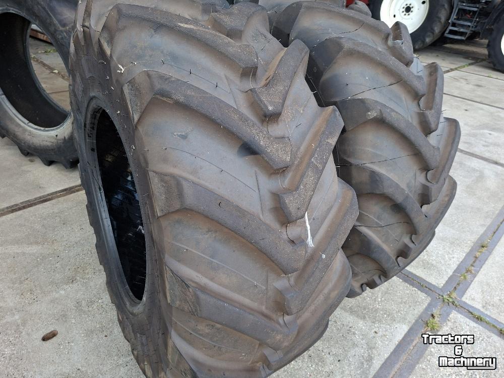 Roues, Pneus, Jantes, Barillets Jumelage Michelin 500/70R24