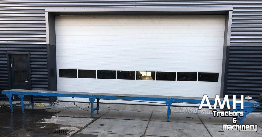 Convoyeur  10000X600 TRANSPORTBAND VLAKKE BAND FLAT BELT CONVEYOR BELT FLACHBAND FÖRDERBAND