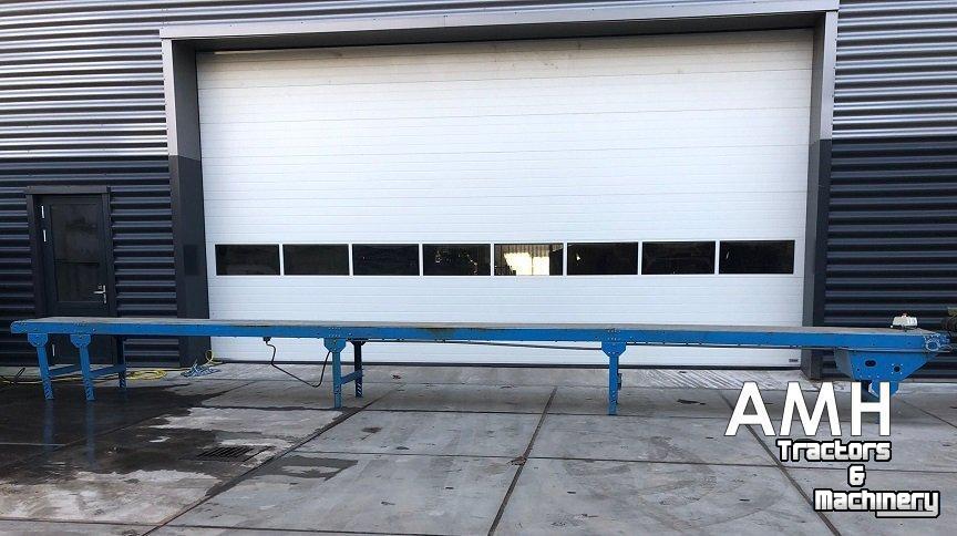 Convoyeur  10000X600 TRANSPORTBAND VLAKKE BAND FLAT BELT CONVEYOR BELT FLACHBAND FÖRDERBAND