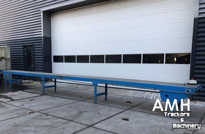 Convoyeur  10000X600 TRANSPORTBAND VLAKKE BAND FLAT BELT CONVEYOR BELT FLACHBAND FÖRDERBAND