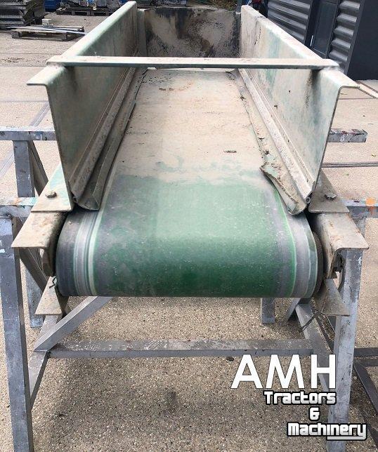 Convoyeur  Vlakke band 1270X400 TRANSPORTBAND VLAKKE BAND FLAT BELT CONVEYOR BELT FLACHBAND FÖRDERBAND