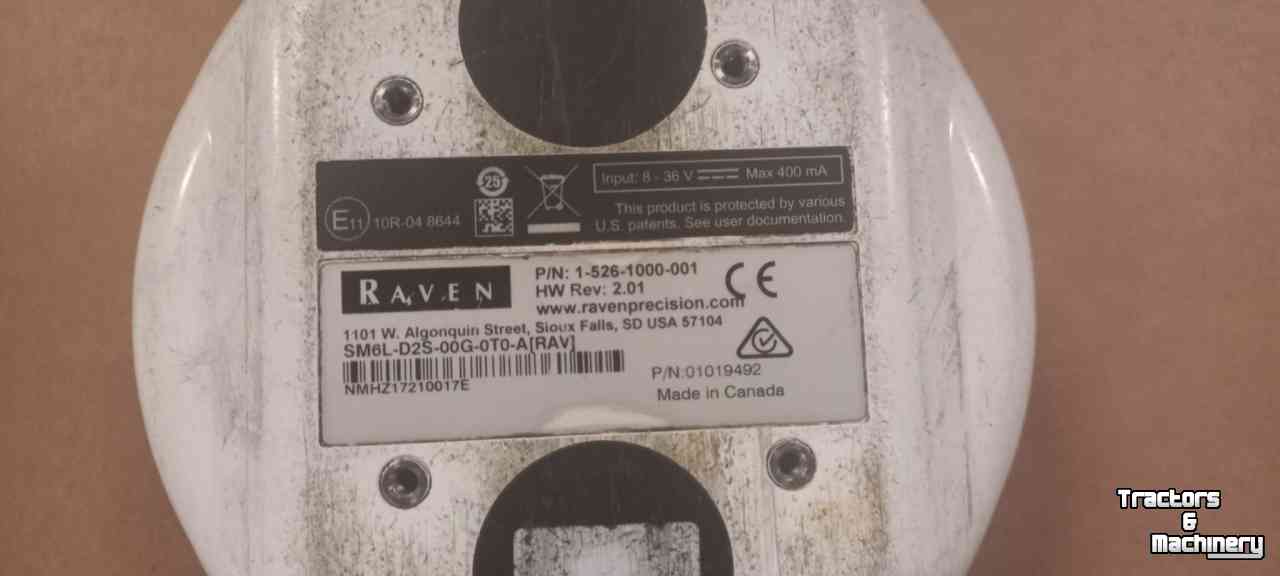 Systèmes et accessoires de GPS Raven Raven DGPS Set met Ventiel & display