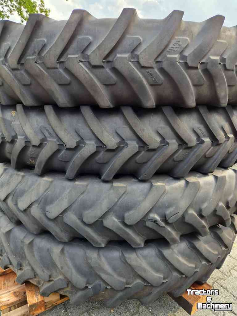 Roues, Pneus, Jantes, Barillets Jumelage Michelin 4 stuks 320/90R54, cultuurwielen veldspuit