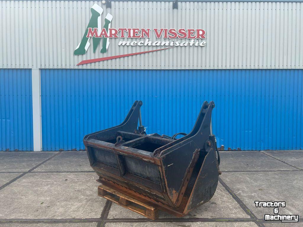 Coupe-blocs d'ensilage  VTM Kuilhapper met manitou aansluiting