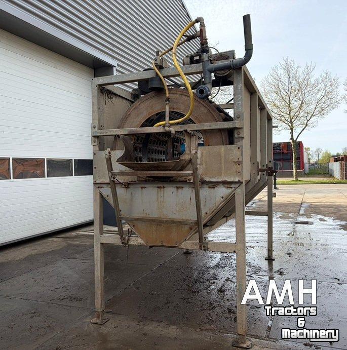 Trieuse  Trommelwasmachine voor wortelen, Drum washer for carrots, Trommelwaschmaschine für Karotten