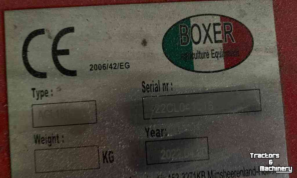 Rotobroyeur Boxer AGL185 Klepelmaaier