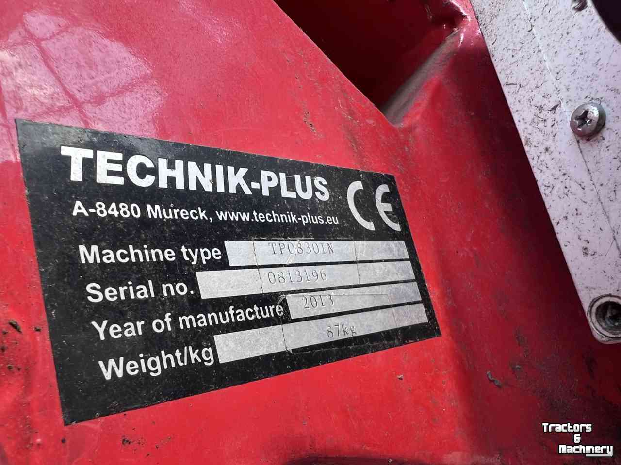Machine à resemer He-Va Front board