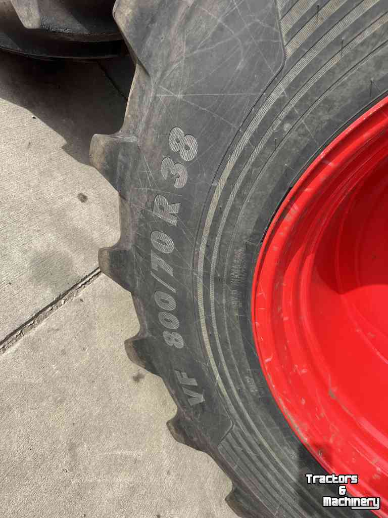 Roues, Pneus, Jantes, Barillets Jumelage Vredestein 800/70R38 & 620/75R30