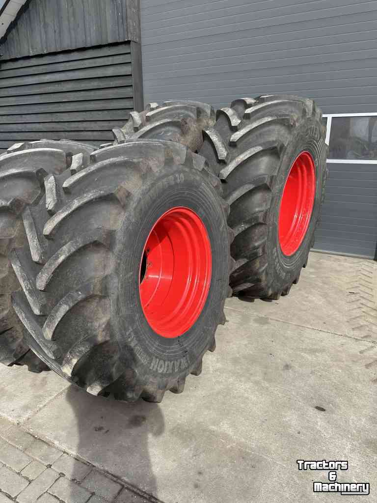 Roues, Pneus, Jantes, Barillets Jumelage Vredestein 800/70R38 & 620/75R30
