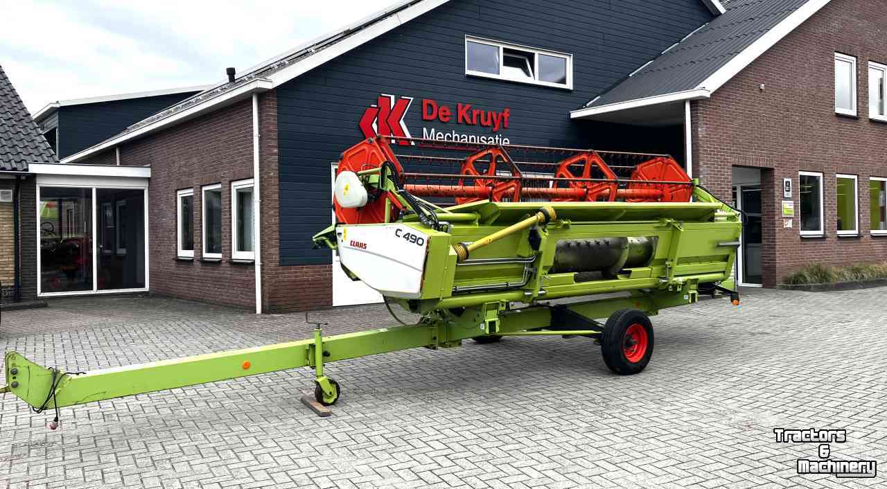 Plate-forme de coupe & pickup Claas C 4.90 autocontour