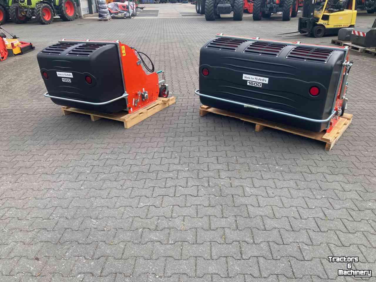 Aérateur de gazon Kubota Koala  1000 klepelmaaiers verticuteermachine leverbaar; 1000, 1200,1600