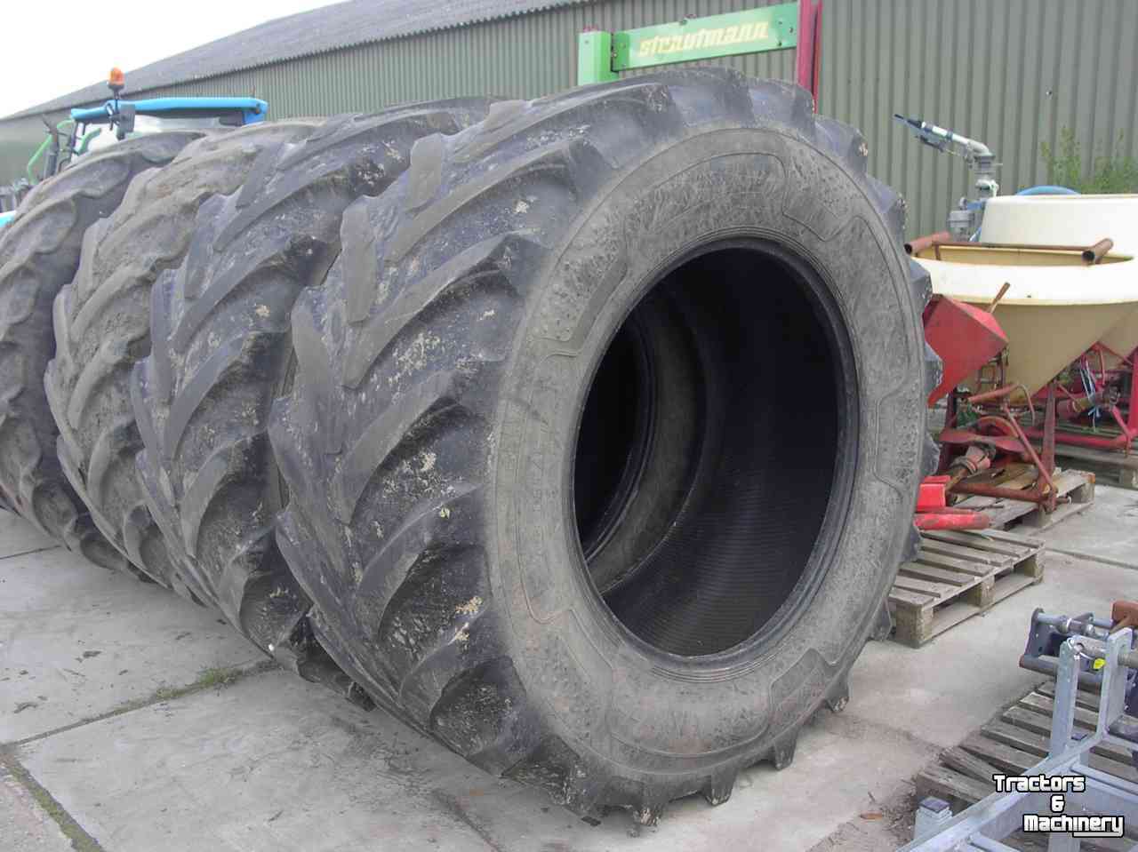 Roues, Pneus, Jantes, Barillets Jumelage Alliance 710/70 x 42