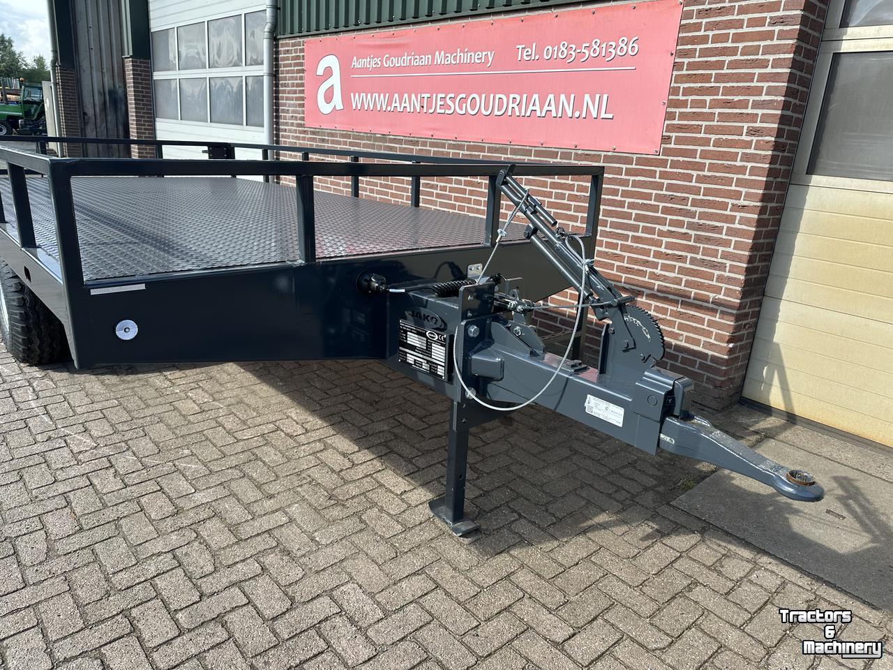 Remorque AGM Bakkenwagen voor achter een kraan/shovel