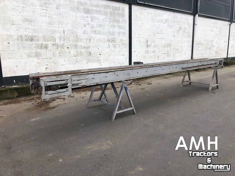 Convoyeur  Vlakke band 6370X480 TRANSPORTBAND VLAKKE BAND FLAT BELT CONVEYOR BELT FLACHBAND FÖRDERBAND