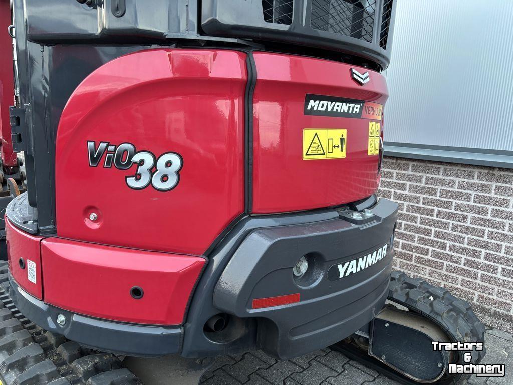 Mini pelleteuse Yanmar VIO38-6