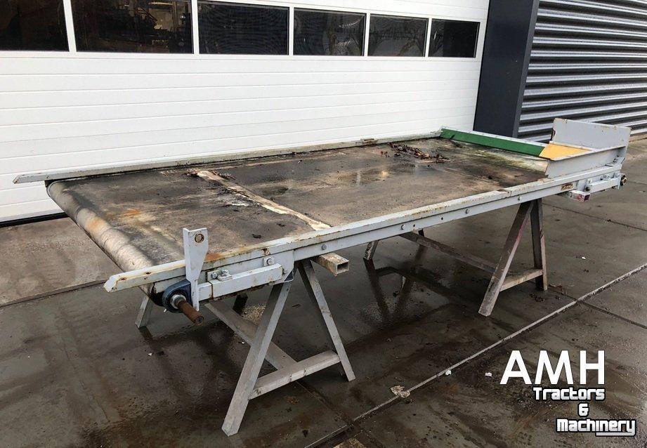 Convoyeur  3100X1400 TRANSPORTBAND VLAKKE BAND FLAT BELT CONVEYOR BELT FLACHBAND FÖRDERBAND