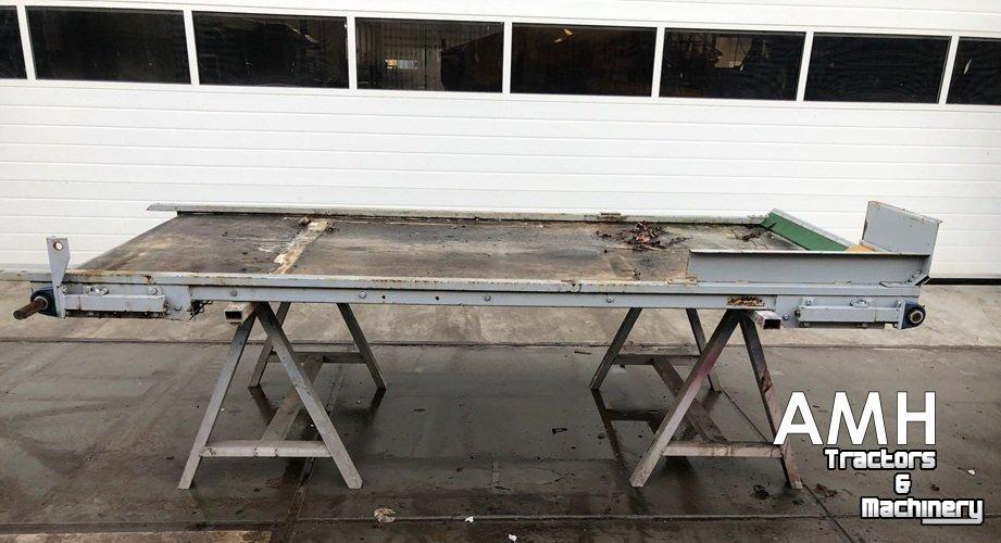 Convoyeur  3100X1400 TRANSPORTBAND VLAKKE BAND FLAT BELT CONVEYOR BELT FLACHBAND FÖRDERBAND