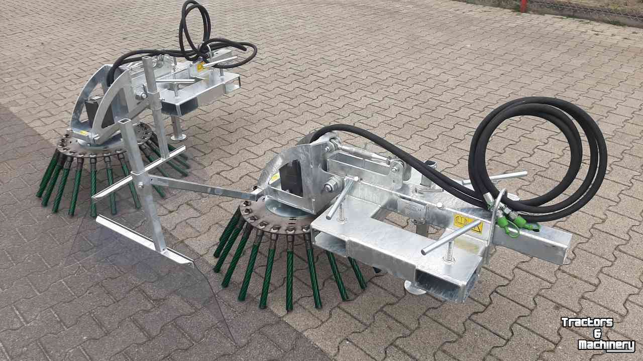 Désherbeuse à brosse rotative  VL Weed Brush onkruidborstel heftruck of shovel