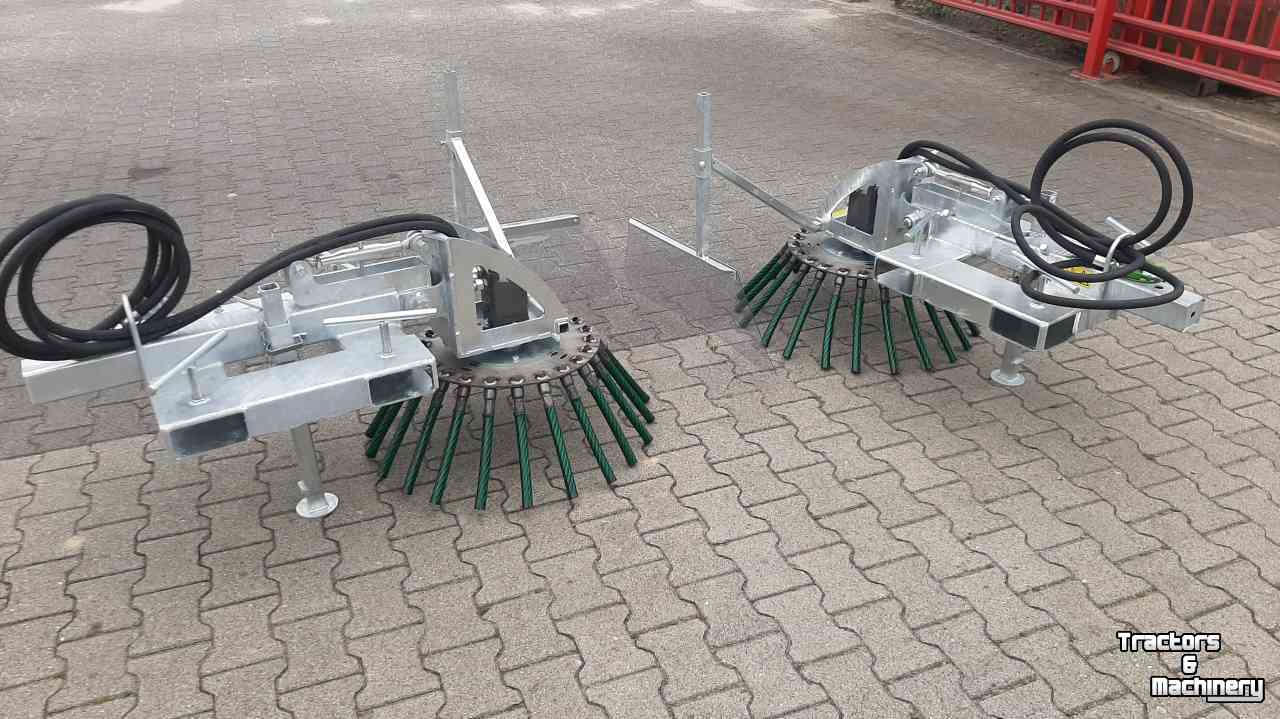 Désherbeuse à brosse rotative  VL Weed Brush onkruidborstel heftruck of shovel